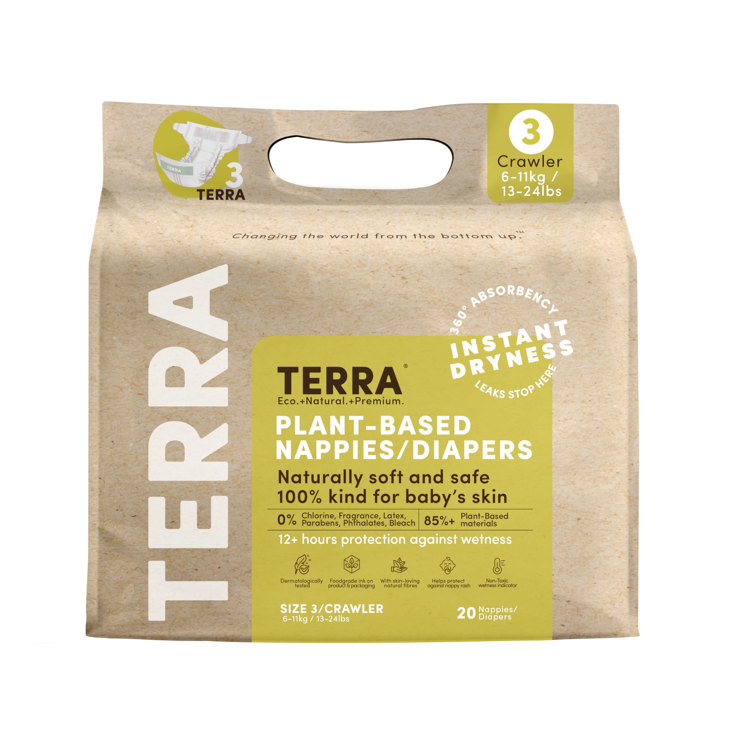TERRA Super Diapers for Nighttime Sensitive Suitable for Sitting and Crawling Toddlers Tape 20 Diapers per Pack Absorbent, Skin-Friendly Use, Outings, белый
TERRA Super Diapers for Nighttime Sensitive Suitable for Sitting and Crawling Toddlers Tape 20 Diapers per Pack Absorbent, Skin-Friendly Use, Outings, белый