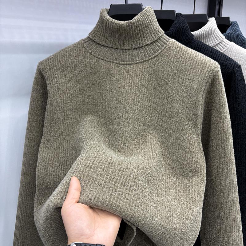 Men s Slim Fit Velvet Collar Knitted Sweater - Warm Winter Inner Wear L зелений
Men s Slim Fit Velvet Collar Knitted Sweater - Warm Winter Inner Wear L зелений