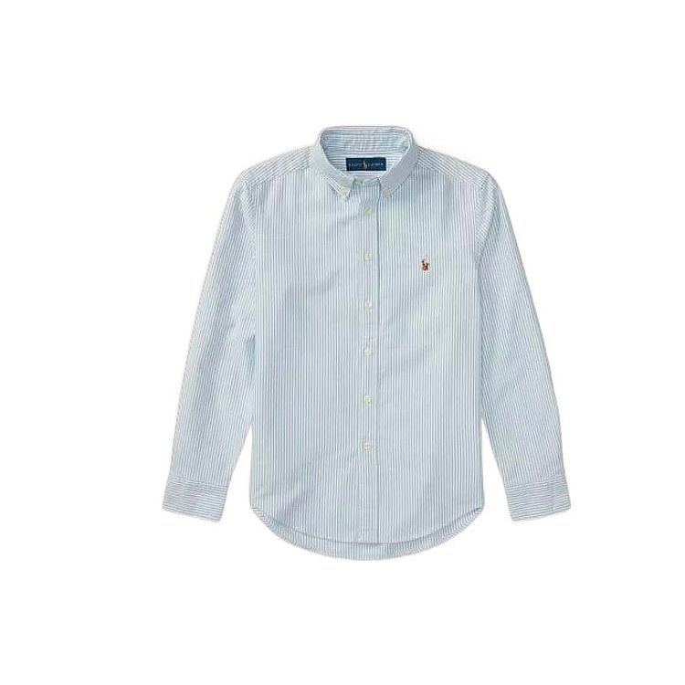 Polo Ralph Lauren Striped Polo Collar Long Sleeve Shirt Kids shirts Light-Blue CWPOWOVY6820063-400 S
Polo Ralph Lauren Striped Polo Collar Long Sleeve Shirt Kids shirts Light-Blue CWPOWOVY6820063-400 S