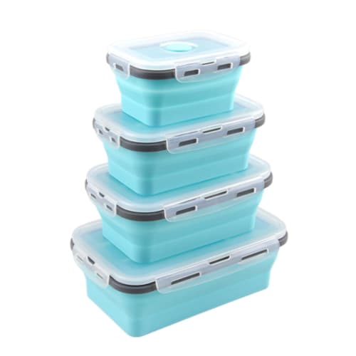 Foldable Silicone Lunch Box with Lid, Airtight Storage Container for Lunches and Picnics (Light Blue, 1200ml)
Foldable Silicone Lunch Box with Lid, Airtight Storage Container for Lunches and Picnics (Light Blue, 1200ml)