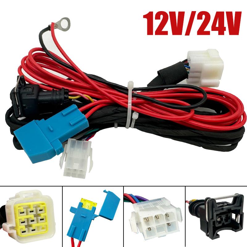 12V 24V Air Diesel Heater Main Wiring Harness Cable Adapter For Webasto Eberspacher Air Diesel Parking Heater 9 Lines 9 Hole
12V 24V Air Diesel Heater Main Wiring Harness Cable Adapter For Webasto Eberspacher Air Diesel Parking Heater 9 Lines 9 Hole