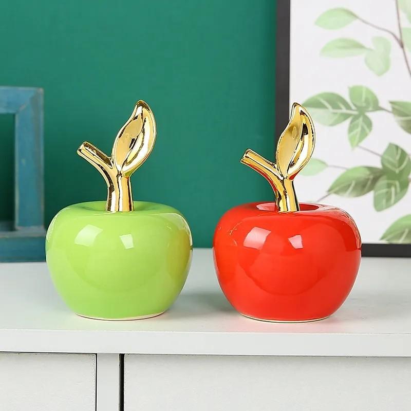 Creative Apple Decorative Items Gilded Ceramic Fruit Craft Living Room Office Desk Apple Sculpture Decorative Items Home Decor
Creative Apple Decorative Items Gilded Ceramic Fruit Craft Living Room Office Desk Apple Sculpture Decorative Items Home Decor