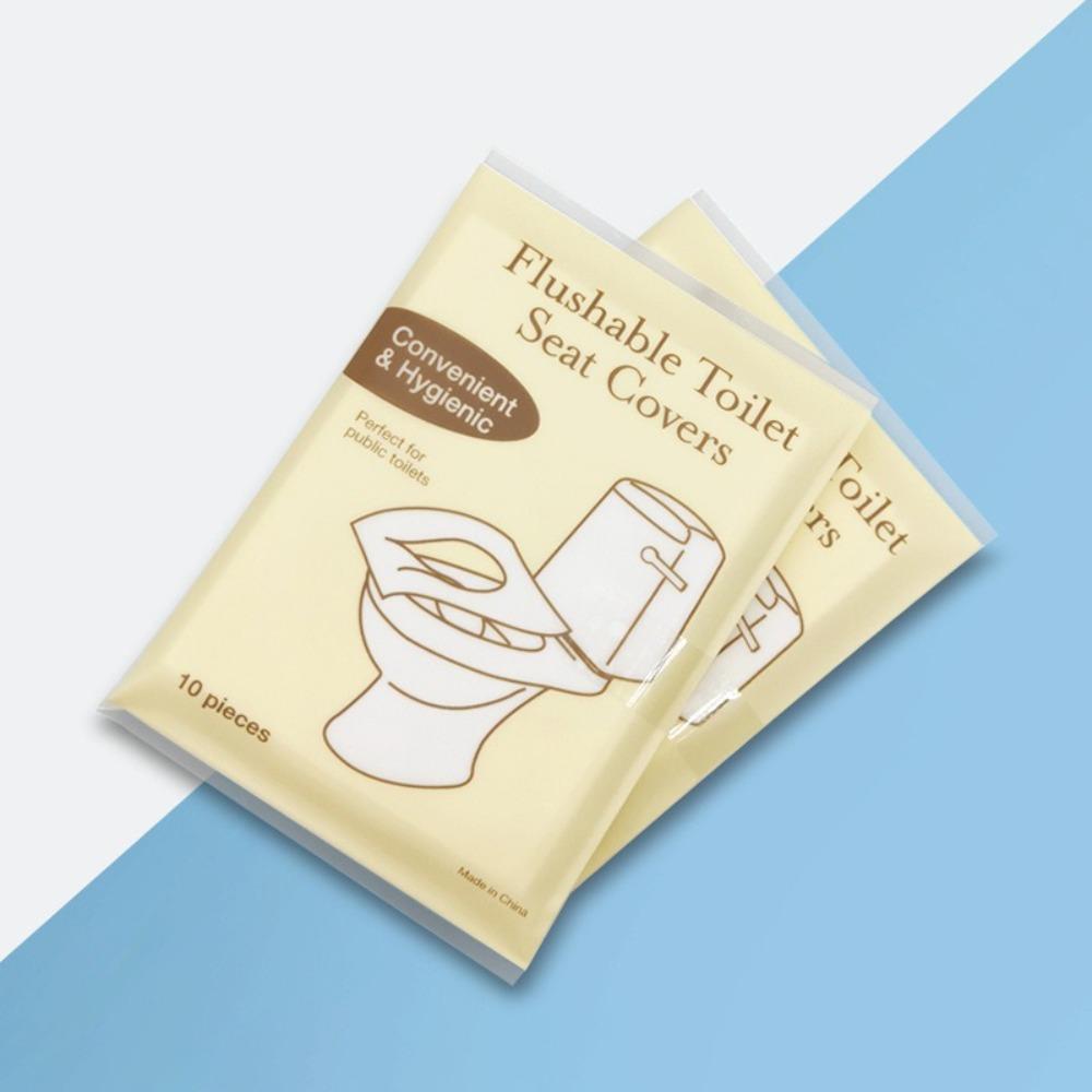 10pcs Portable Disposable Toilet Seat Cover Waterproof Toilet Seat Cushion Public Toilet 10PCs 1bag
10pcs Portable Disposable Toilet Seat Cover Waterproof Toilet Seat Cushion Public Toilet 10PCs 1bag