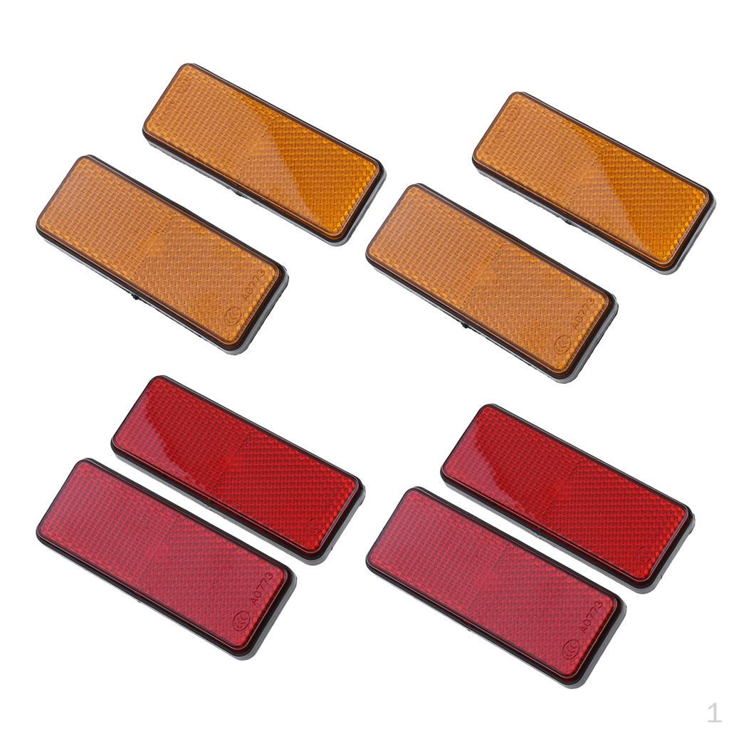 8 шт. Автомобильный светоотражатель безопасности / Задний катафот для квадроцикла
8 шт. Автомобильный светоотражатель безопасности / Задний катафот для квадроцикла