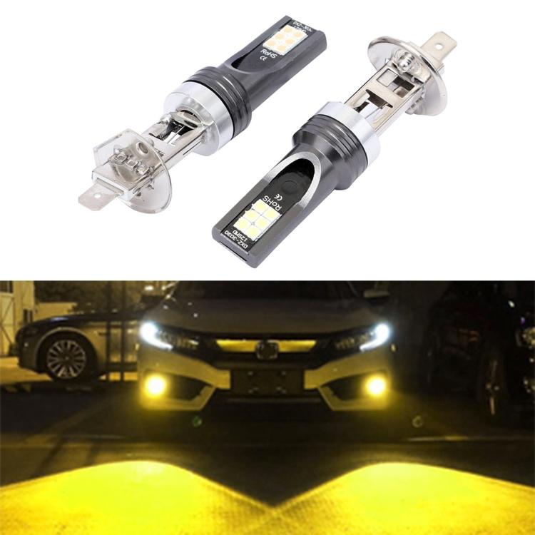 2 шт. H1 DC12V-24V / 12W / 3000K / 800LM 12 светодиодов SMD-3030 автомобильные светодиодные противотуманные фары (Желтый свет) жёлтый
2 шт. H1 DC12V-24V / 12W / 3000K / 800LM 12 светодиодов SMD-3030 автомобильные светодиодные противотуманные фары (Желтый свет) жёлтый