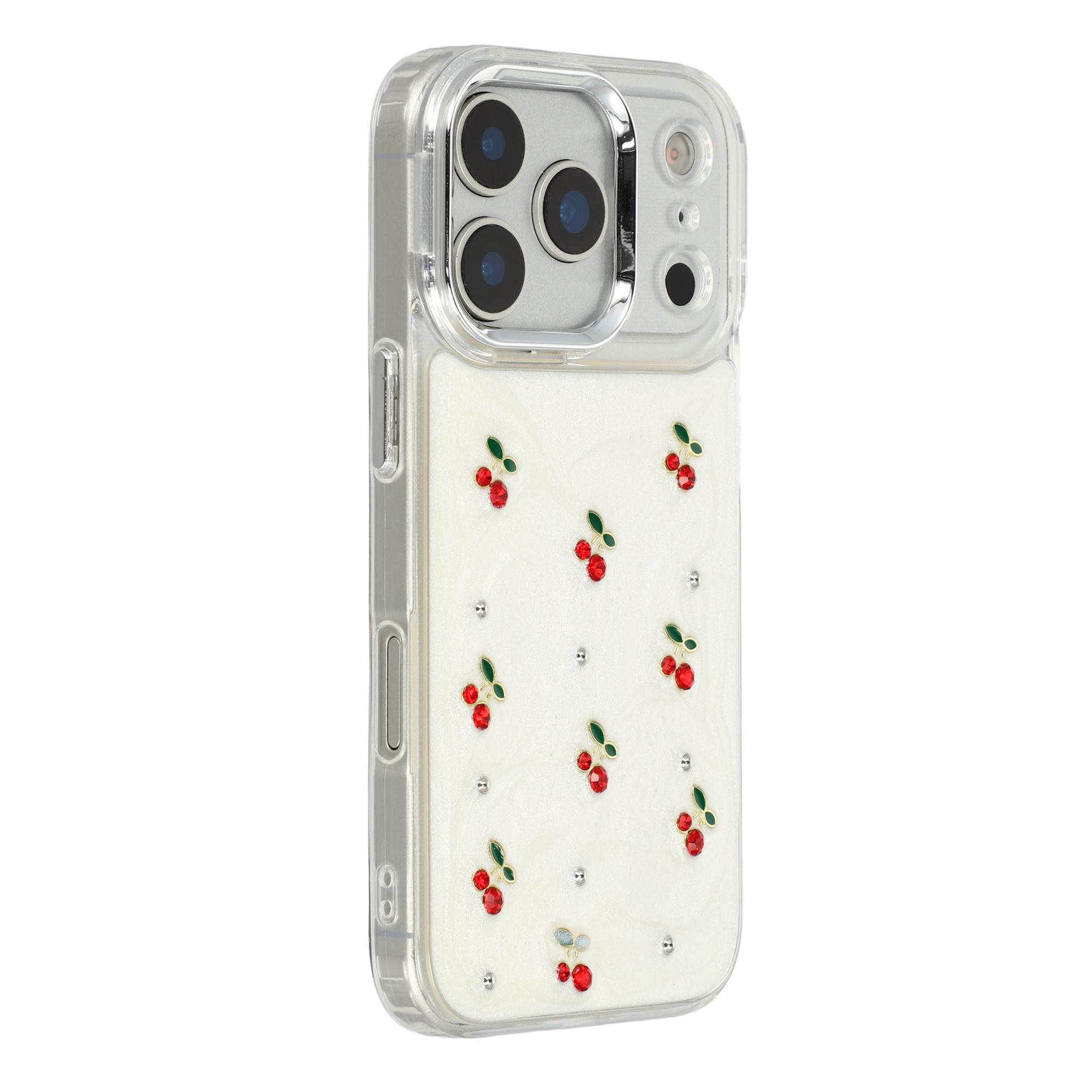 For iPhone 17 Pro Max Case 3D Epoxy Cherry Design Soft TPU Back Cover
For iPhone 17 Pro Max Case 3D Epoxy Cherry Design Soft TPU Back Cover