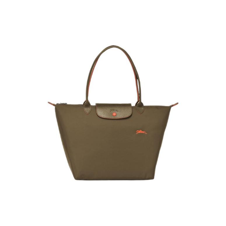 Longchamp Le Pliage 31 Solid Classic Logo Flap Lock Leather And Nylon Tote Bag Women tote bags Dark-Brown 1899619A23 Dark Umber
Longchamp Le Pliage 31 Solid Classic Logo Flap Lock Leather And Nylon Tote Bag Women tote bags Dark-Brown 1899619A23 Dark Umber