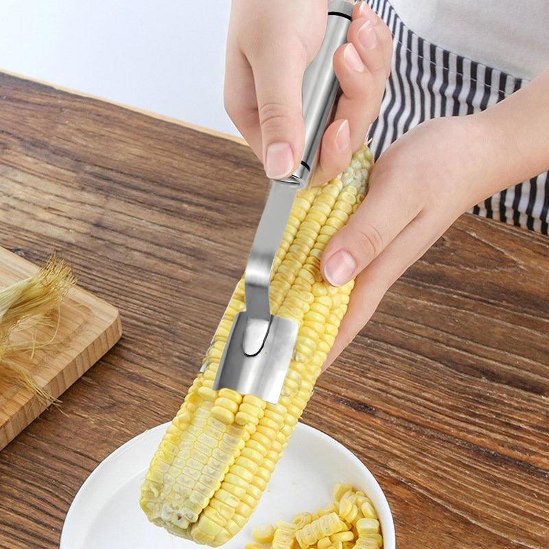Corn Peeler Tool Stainless Steel Corn Decobbing Tool Corn Cob Stripping Tool Long Handle Corn Remover Tool Corn Shucker Tool For зелений
Corn Peeler Tool Stainless Steel Corn Decobbing Tool Corn Cob Stripping Tool Long Handle Corn Remover Tool Corn Shucker Tool For зелений