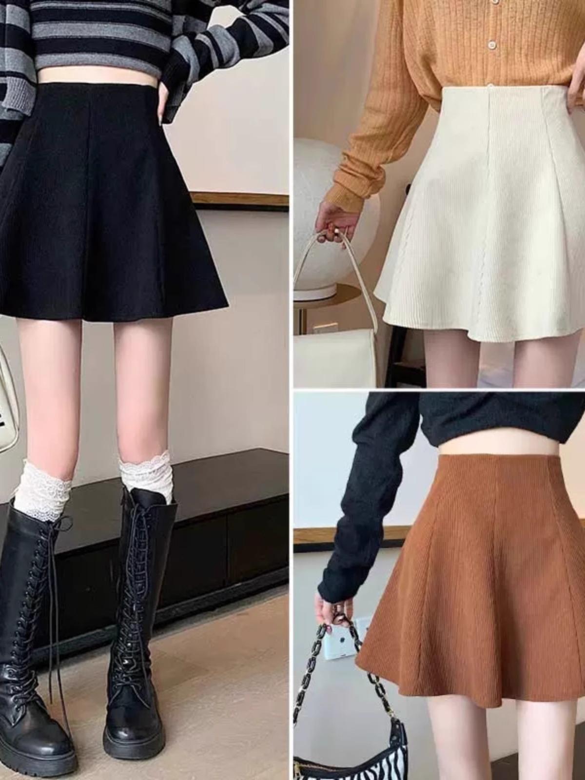 Women s High Waist Corduroy Pleated A-Line Skirt - Autumn/Winter 2023 Korean Style 3XL
Women s High Waist Corduroy Pleated A-Line Skirt - Autumn/Winter 2023 Korean Style 3XL