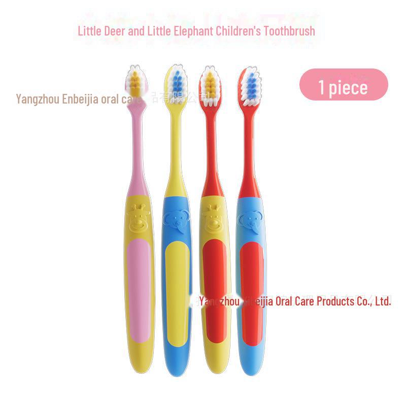Премиальная мягкая детская зубная щетка с мультяшным дизайном для детей от 2 до 12 лет
Премиальная мягкая детская зубная щетка с мультяшным дизайном для детей от 2 до 12 лет