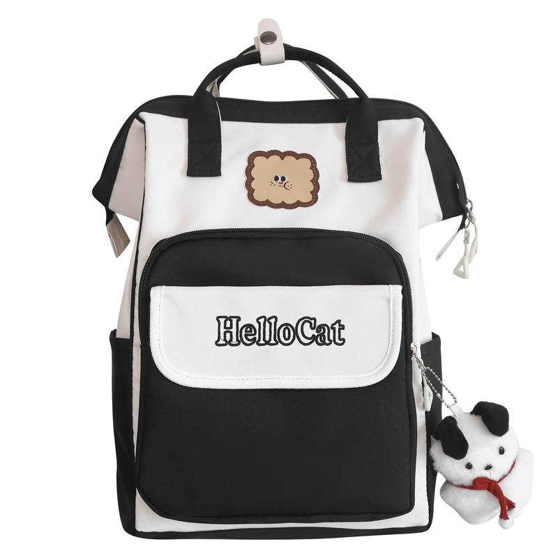 Женский рюкзак Инс Трендовый Японский стиль Харадзюку Личность Контраст Студенческий школьный рюкзак Повседневный Простой Маленький рюкзак Without pendant
Женский рюкзак Инс Трендовый Японский стиль Харадзюку Личность Контраст Студенческий школьный рюкзак Повседневный Простой Маленький рюкзак Without pendant