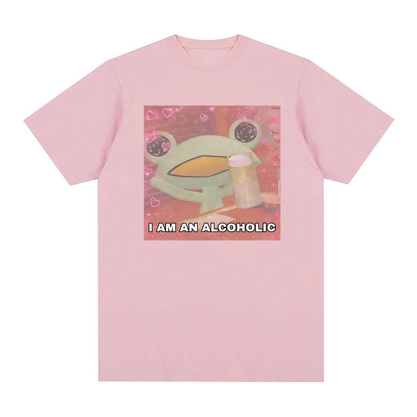 Funny I m An Alcoholic Frog Meme Graphic T Shirts Men Women Casual Fashion Short Sleeve T-shirts Tops 100% Cotton Oversized Tees
Funny I m An Alcoholic Frog Meme Graphic T Shirts Men Women Casual Fashion Short Sleeve T-shirts Tops 100% Cotton Oversized Tees