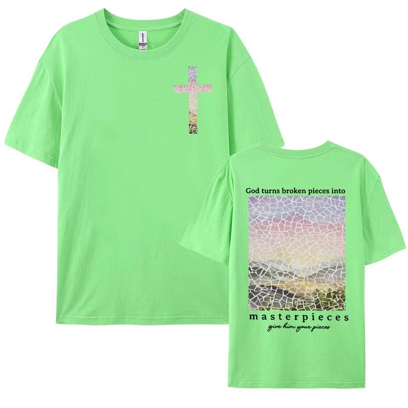 Bible Verse Christian T Shirt Religious Gift Jesus Apparel Tshirt for Men Women Vintage Cotton Short Sleeve T Shirts Streetwear 3XL
Bible Verse Christian T Shirt Religious Gift Jesus Apparel Tshirt for Men Women Vintage Cotton Short Sleeve T Shirts Streetwear 3XL