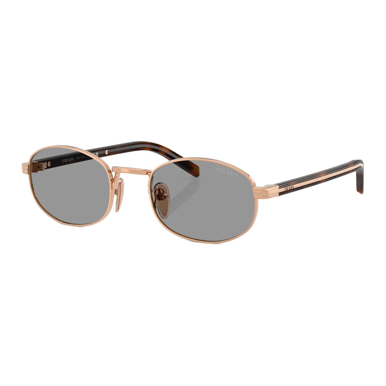 Prada Logo Design Metal Round Sunglasses Women sunglasses Gold PRB53S-SVF50Q Basic Packaging-Eyeglass Case+Box,52,Gold
Prada Logo Design Metal Round Sunglasses Women sunglasses Gold PRB53S-SVF50Q Basic Packaging-Eyeglass Case+Box,52,Gold