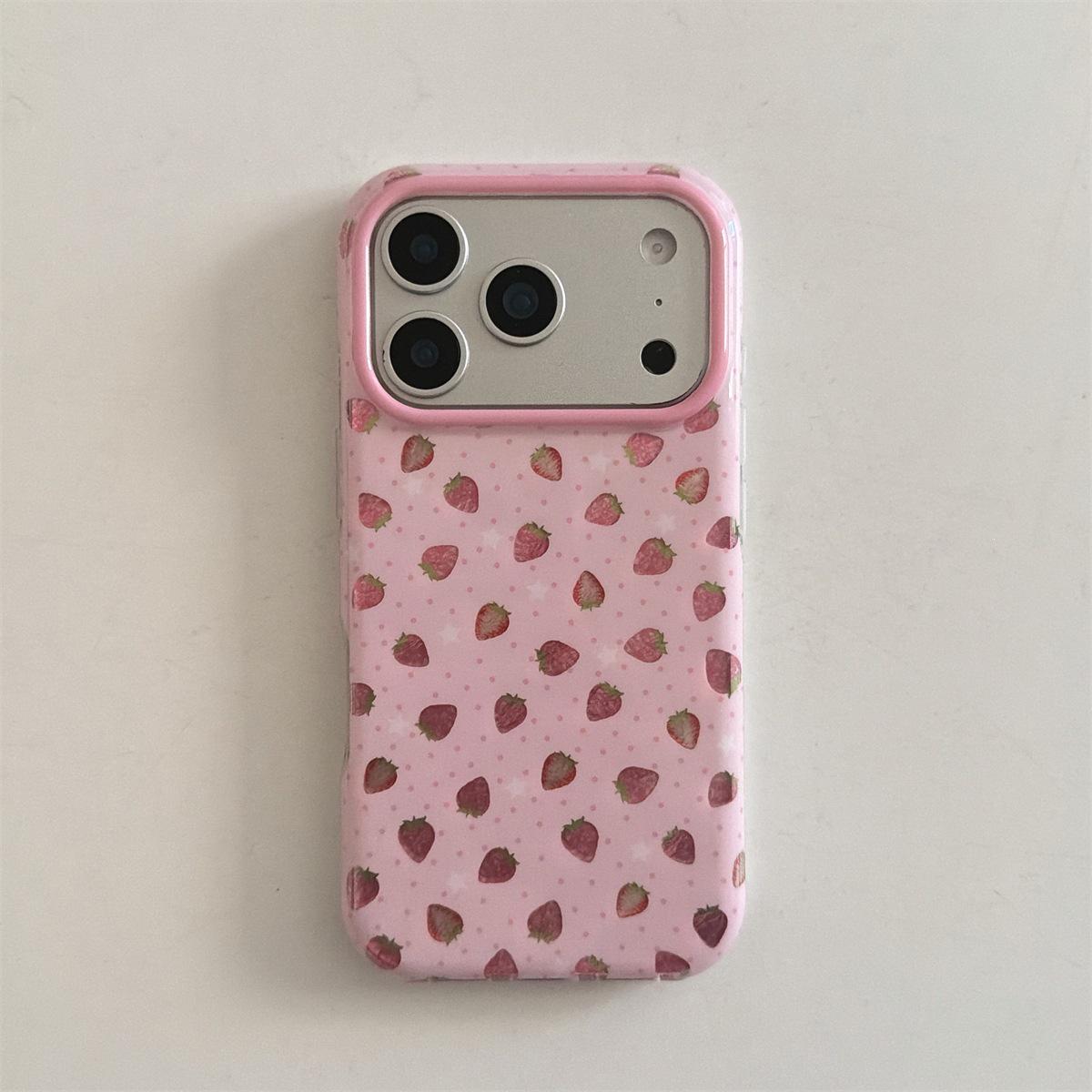 Vintage Strawberry iPhone 14/13 Case, Round Edge Design, Anti-Fall Protection for Apple 17/16/15 Pro Max iPhone 14
Vintage Strawberry iPhone 14/13 Case, Round Edge Design, Anti-Fall Protection for Apple 17/16/15 Pro Max iPhone 14