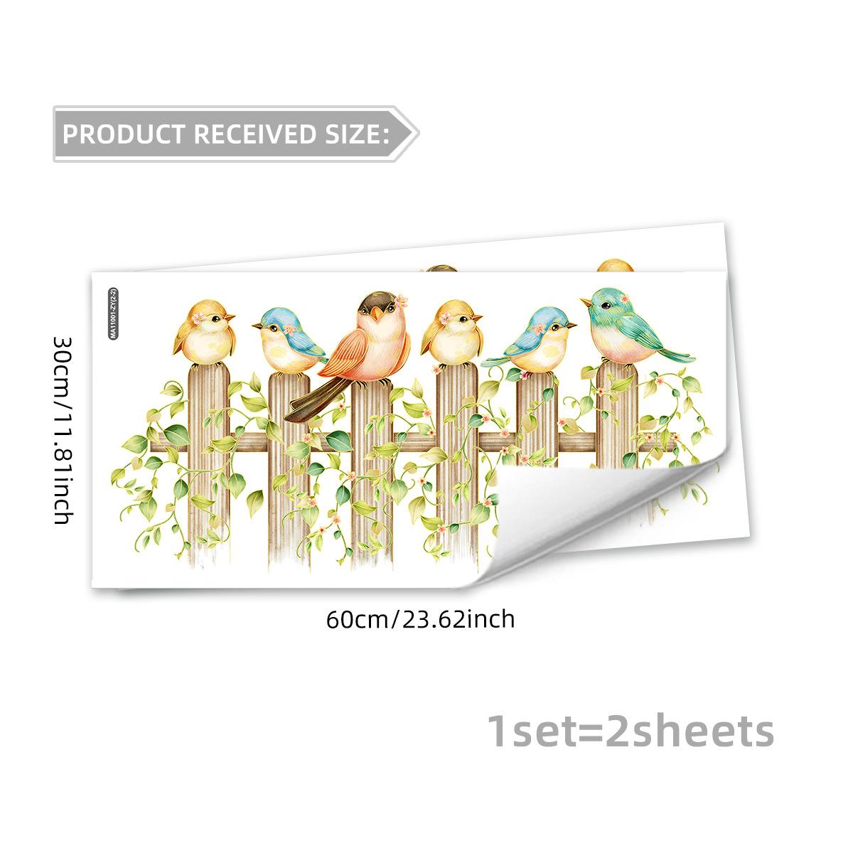 Ma11001 Милая птичка Забор Лист Бронзирование Наклейка на стену Спальня Гостиная Дом Фон Декоративная наклейка на стену
Ma11001 Милая птичка Забор Лист Бронзирование Наклейка на стену Спальня Гостиная Дом Фон Декоративная наклейка на стену