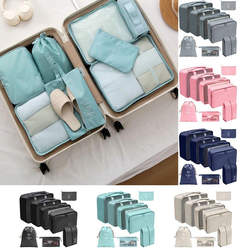 8 PCS/Set Folding Travel Storage Bag Set Polyester Suitcase Organizer Travel Organizer Bag Wardrobe
8 PCS/Set Folding Travel Storage Bag Set Polyester Suitcase Organizer Travel Organizer Bag Wardrobe
