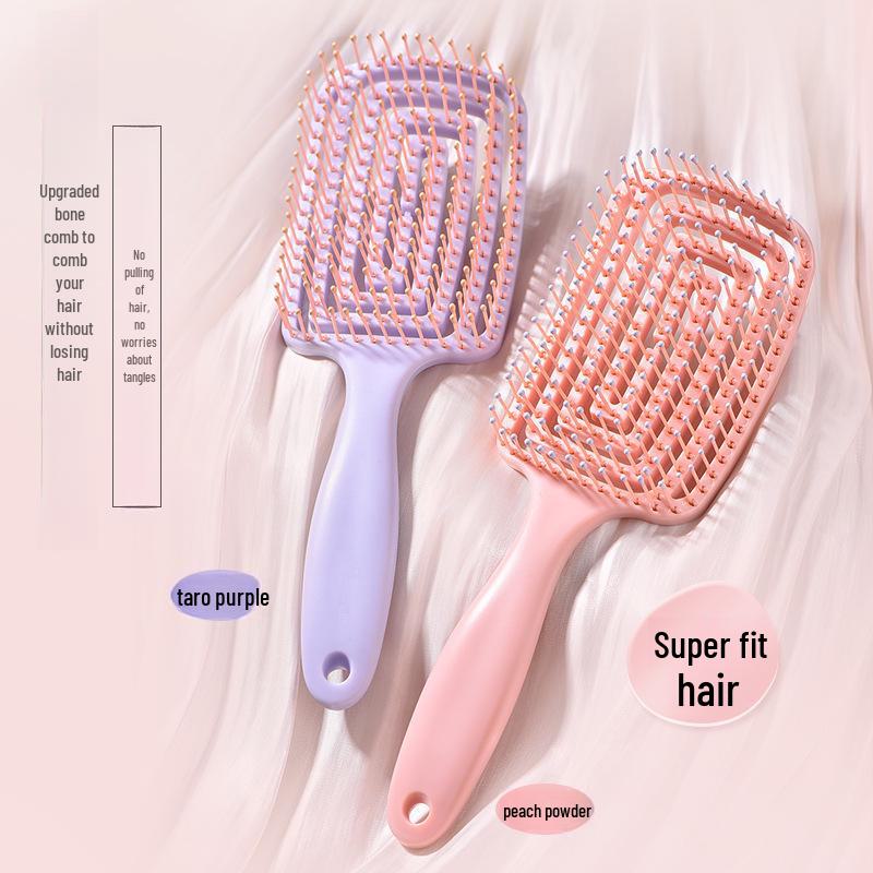 Anti-Static Curly Hair Comb: Fluffy & Air Cushion Design with Mosquito Coil and Hollow Ribs for Ladies світло-фіолетового кольору
Anti-Static Curly Hair Comb: Fluffy & Air Cushion Design with Mosquito Coil and Hollow Ribs for Ladies світло-фіолетового кольору