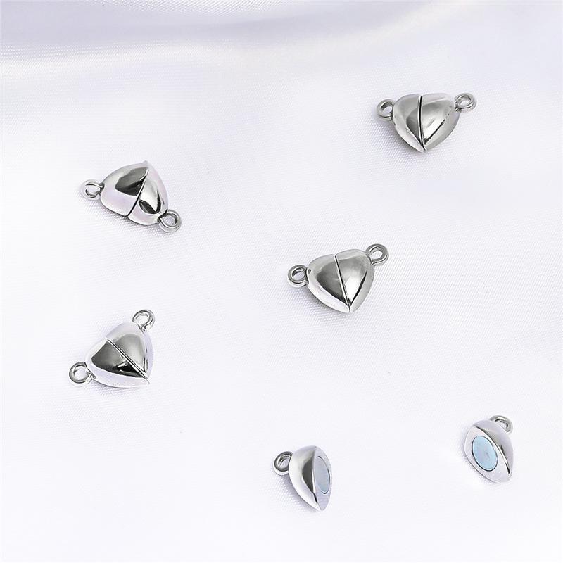 Магнитная застежка в форме персикового сердца для ожерелий и браслетов, сделанных своими руками 3 sets/package (6 pieces)
Магнитная застежка в форме персикового сердца для ожерелий и браслетов, сделанных своими руками 3 sets/package (6 pieces)