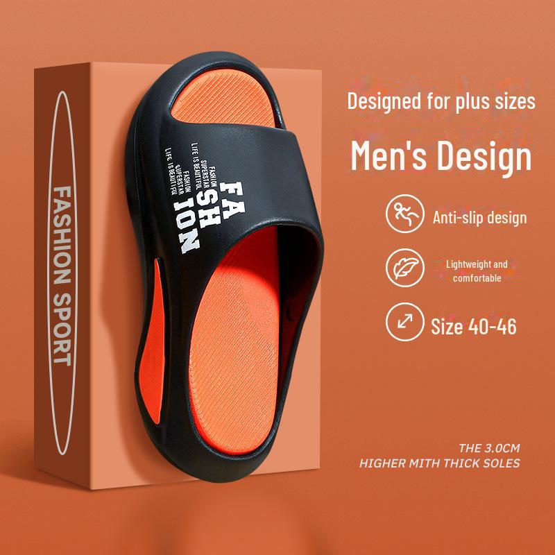 Мужские нескользящие дезодорирующие спортивные сандалии - толстая подошва, большие размеры для летней одежды на открытом воздухе Size 41/42 
Мужские нескользящие дезодорирующие спортивные сандалии - толстая подошва, большие размеры для летней одежды на открытом воздухе Size 41/42