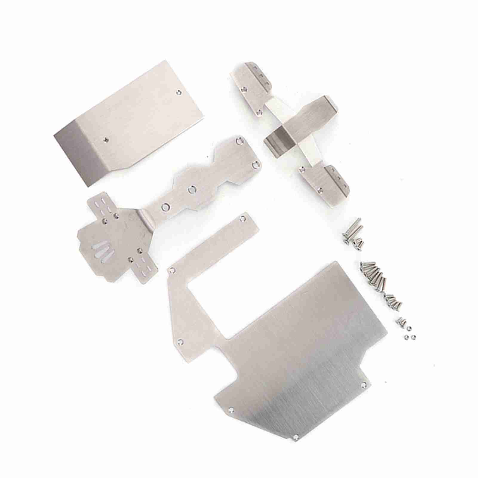 Комплект переднього шасі та заднього захисту з нержавіючої сталі для TRAXXAS 17 UDR RC аксесуарів
Комплект переднього шасі та заднього захисту з нержавіючої сталі для TRAXXAS 17 UDR RC аксесуарів