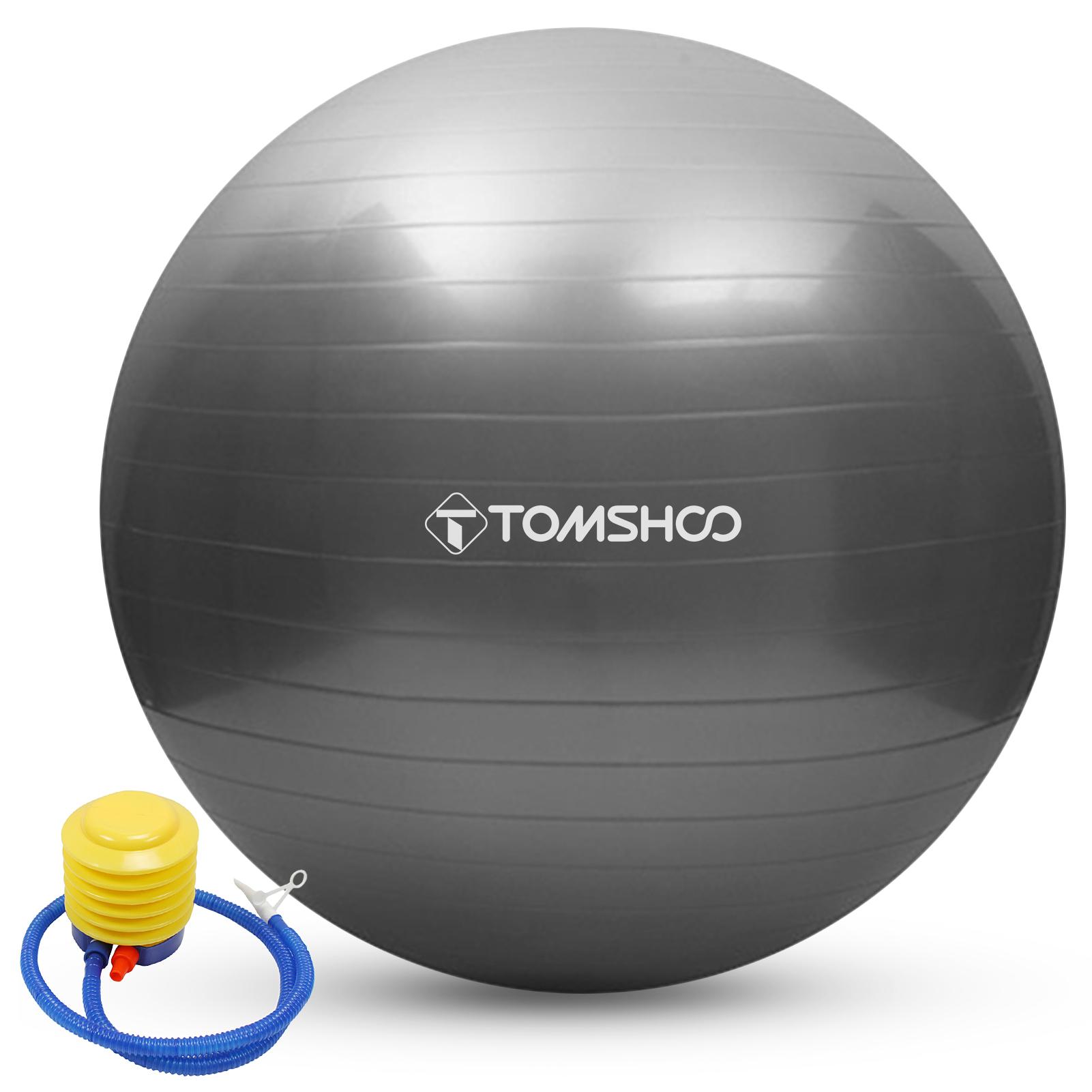 М яч для йоги TOMSHOO Anti-burst 45 см/55 см/65 см/75 см Стабільний м яч для балансу Пілатес Барре Фізичний 55cm срібний
М яч для йоги TOMSHOO Anti-burst 45 см/55 см/65 см/75 см Стабільний м яч для балансу Пілатес Барре Фізичний 55cm срібний