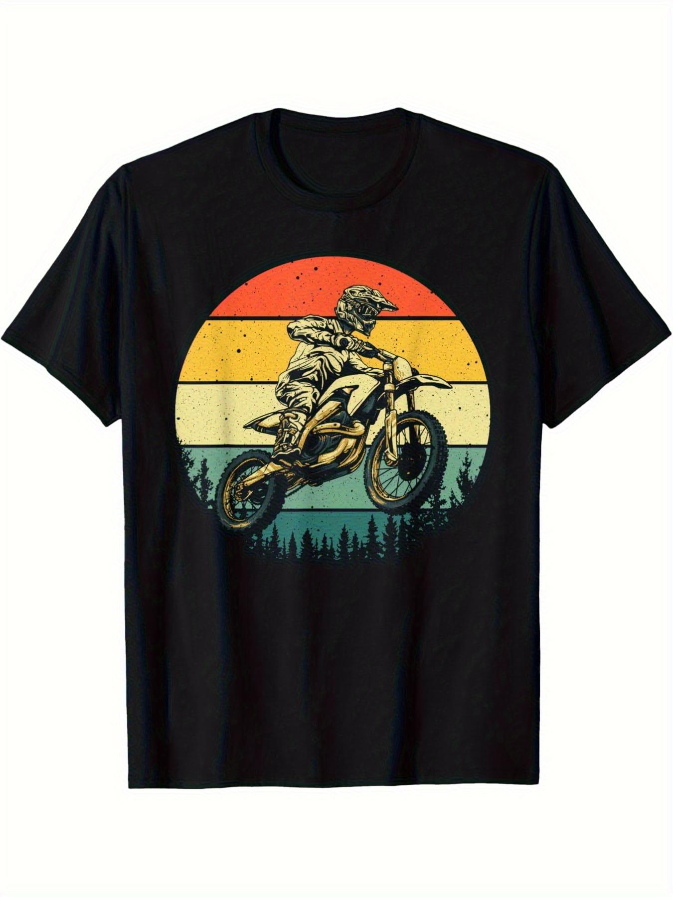 Cool Dirt Bike Art Men Women Motocross Vintage Motorcycle T-shirt Dirt Bike Short Sleeve Comfy Tee Tops M
Cool Dirt Bike Art Men Women Motocross Vintage Motorcycle T-shirt Dirt Bike Short Sleeve Comfy Tee Tops M