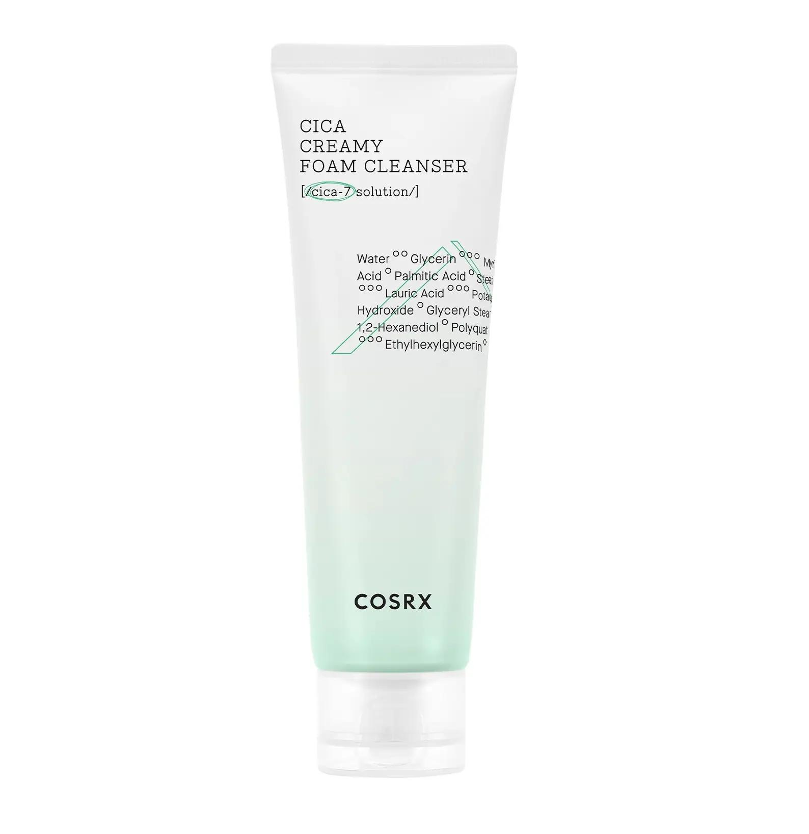 Пінка для вмивання Pure Fit Cica Creamy Foam Cleanser COSRX 150 мл
Пінка для вмивання Pure Fit Cica Creamy Foam Cleanser COSRX 150 мл