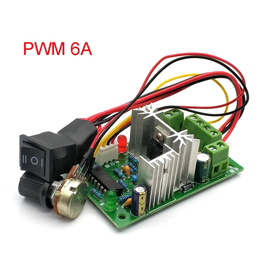 DC 6-30V 6A Motor Speed Controller Reversible PWM Control Forward/Reverse Switch Board 6V-30V Max 10A Module 12V 24V CCM6N PWM 6A
DC 6-30V 6A Motor Speed Controller Reversible PWM Control Forward/Reverse Switch Board 6V-30V Max 10A Module 12V 24V CCM6N PWM 6A