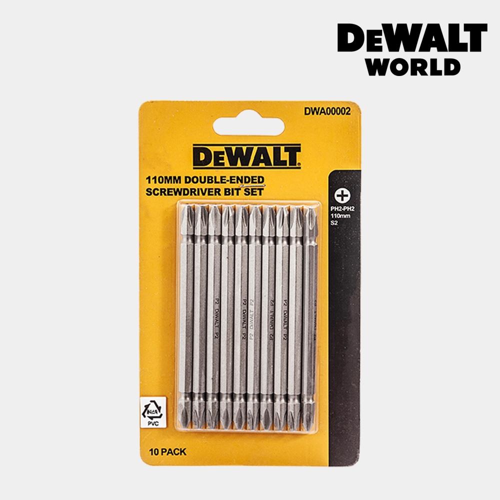 Шестигранные биты DeWalt 110 мм, 10 шт., PH2, двусторонние отвертки для ударных дрелей DWA00002
Шестигранные биты DeWalt 110 мм, 10 шт., PH2, двусторонние отвертки для ударных дрелей DWA00002