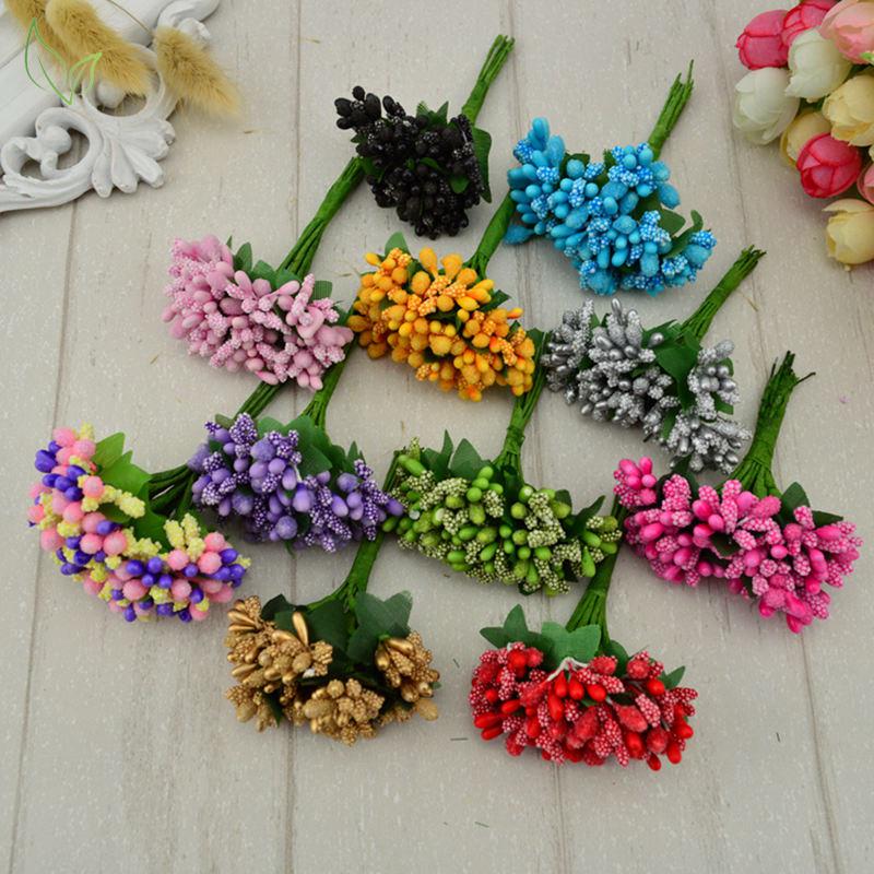 12 Pcs Stamen Sugar Handmade Artificial Flowers Cheap Wedding Decoration Diy Wreath Needlework Gift Box Scrapbooking Fake Flower
12 Pcs Stamen Sugar Handmade Artificial Flowers Cheap Wedding Decoration Diy Wreath Needlework Gift Box Scrapbooking Fake Flower