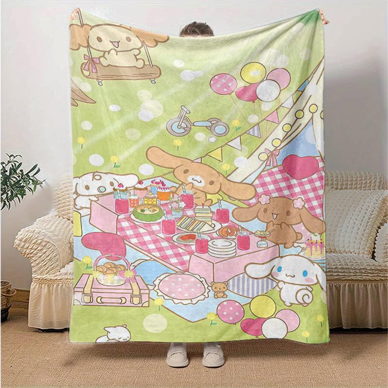 1pc Sanrio Picnic Scene Blanket, Perfect for Home Decor, All Seasons Use, Living Room, Travel, Camping, Car Blankets, Beach, Office Naps, Gift Idea fo 130x150cm
1pc Sanrio Picnic Scene Blanket, Perfect for Home Decor, All Seasons Use, Living Room, Travel, Camping, Car Blankets, Beach, Office Naps, Gift Idea fo 130x150cm