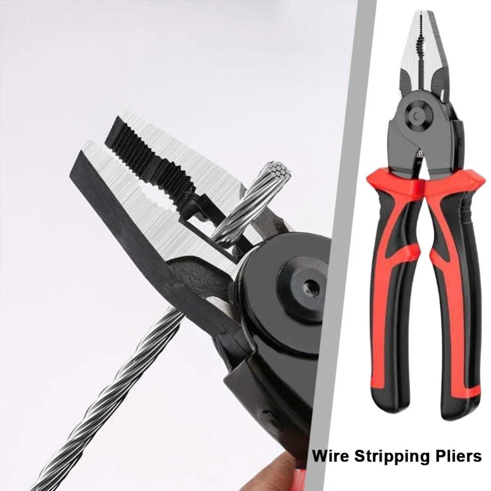 Cable Cutter 5 In 1 Wire Pliers Set Plier Head Crimping Pliers Wire Stripper Wire Cutting
Cable Cutter 5 In 1 Wire Pliers Set Plier Head Crimping Pliers Wire Stripper Wire Cutting