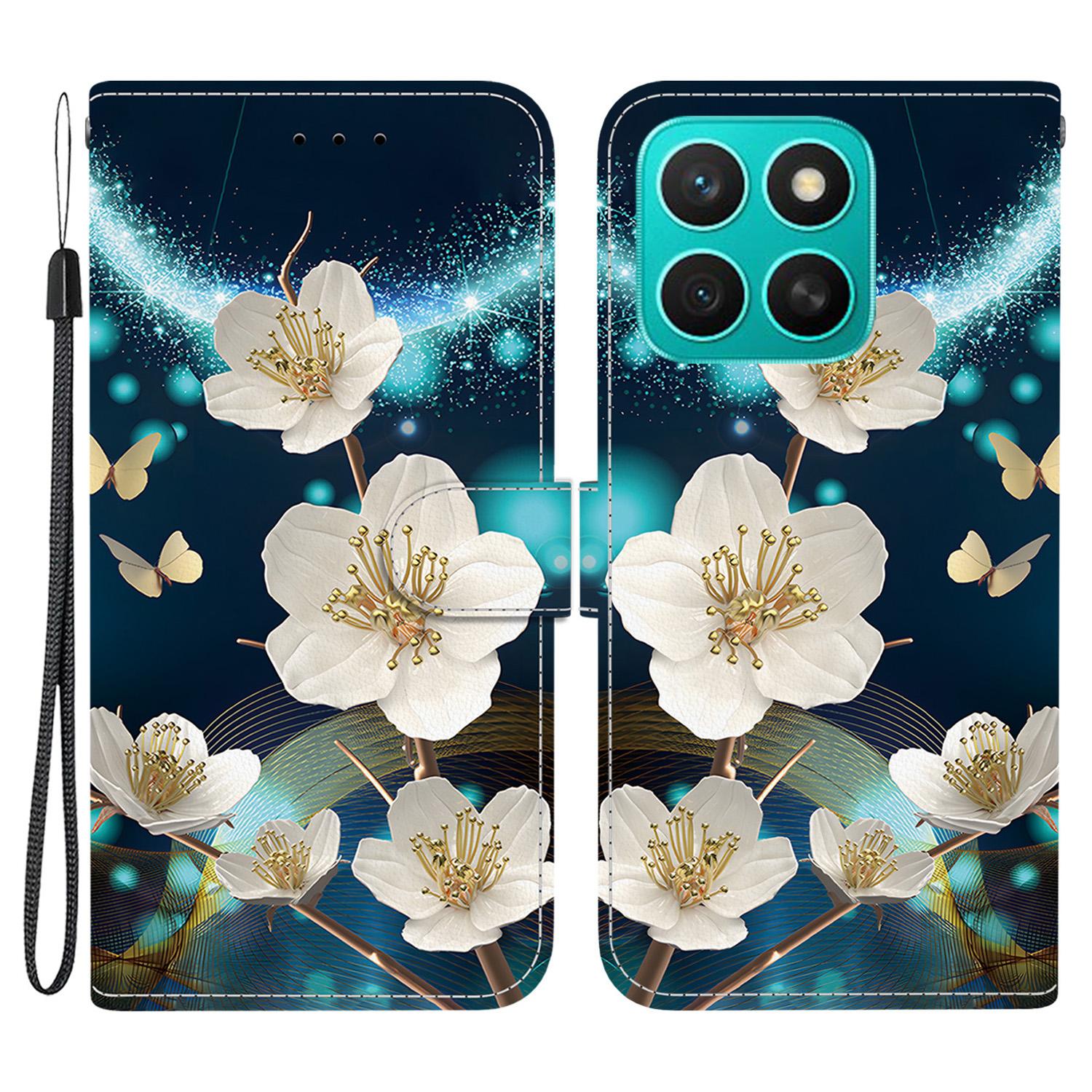 Чохол для Honor X8c 4G з друком візерунка, протиударний шкіряний чохол-книжка для телефону з ремінцем C
Чохол для Honor X8c 4G з друком візерунка, протиударний шкіряний чохол-книжка для телефону з ремінцем C