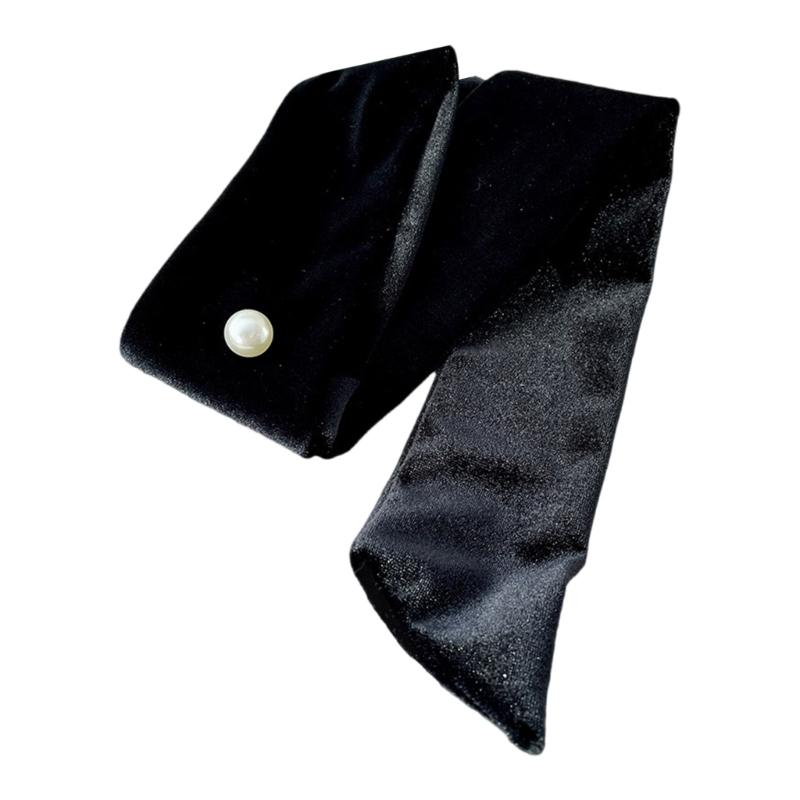 Fashionable Velvety Scarf Choker Chain For Women Hair Band Neck Wrap Comfortable Handbag Handle Decorative Headband 1 чорний
Fashionable Velvety Scarf Choker Chain For Women Hair Band Neck Wrap Comfortable Handbag Handle Decorative Headband 1 чорний
