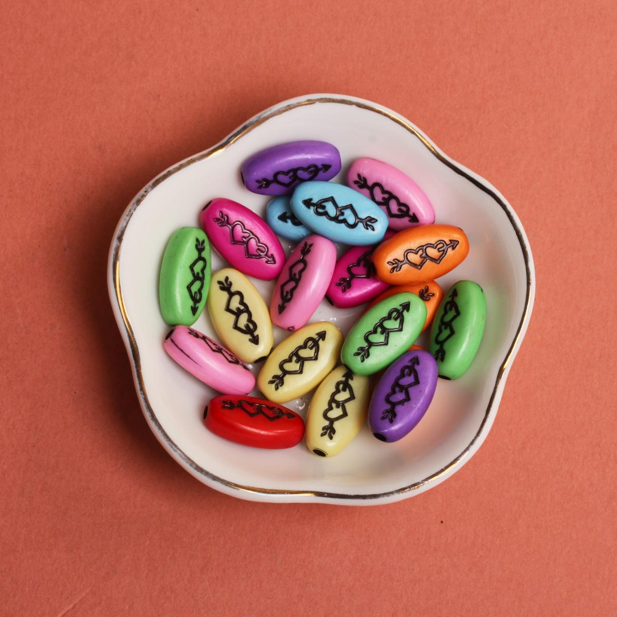 Аксессуары для бисероплетения Одна стрела сквозь сердце 10 шт. брелок свободные бусины 17,5*9,5 мм акриловые ручная работа модное ожерелье DIY браслет эллипс
Аксессуары для бисероплетения Одна стрела сквозь сердце 10 шт. брелок свободные бусины 17,5*9,5 мм акриловые ручная работа модное ожерелье DIY браслет эллипс