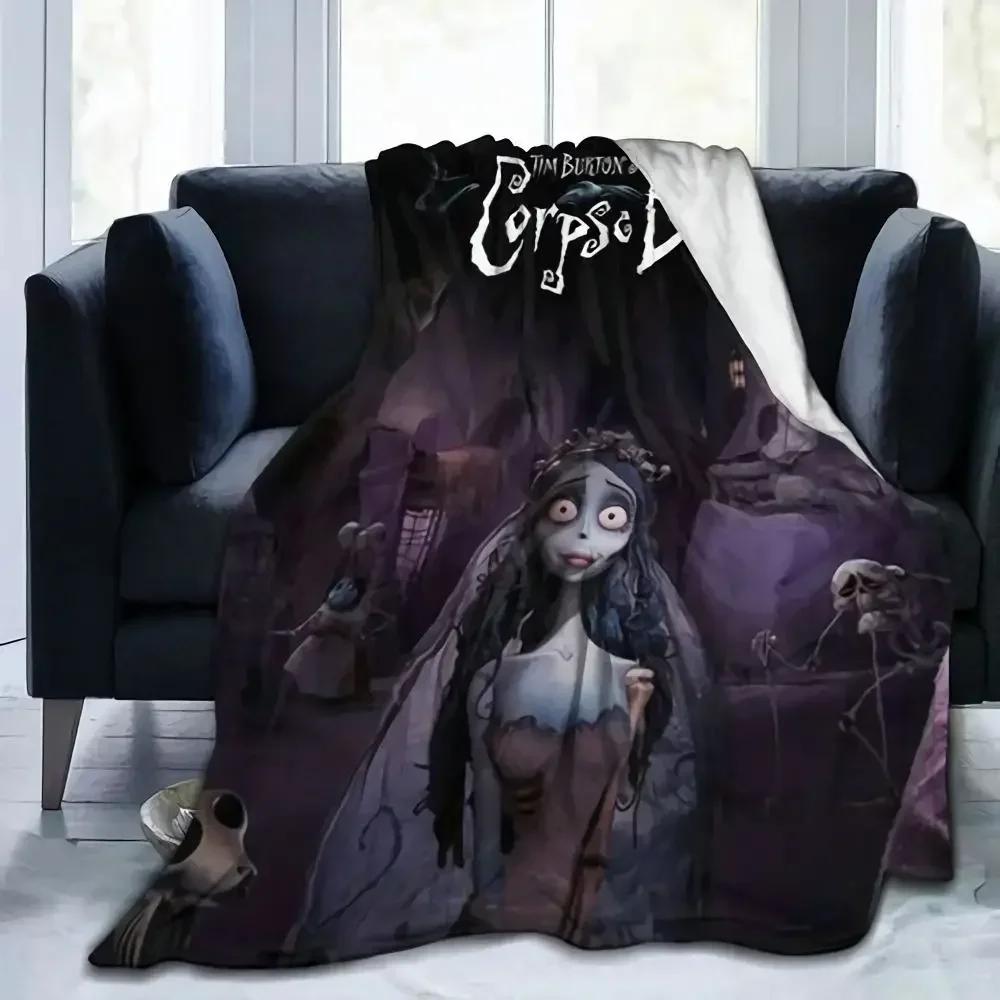 Horror Corpse Bride Blanket Soft Warm Throw Blanket for Bed Sofa Queen Size Halloween Decor Scary Movie Blanket Birthday Gifts 75x90cm
Horror Corpse Bride Blanket Soft Warm Throw Blanket for Bed Sofa Queen Size Halloween Decor Scary Movie Blanket Birthday Gifts 75x90cm