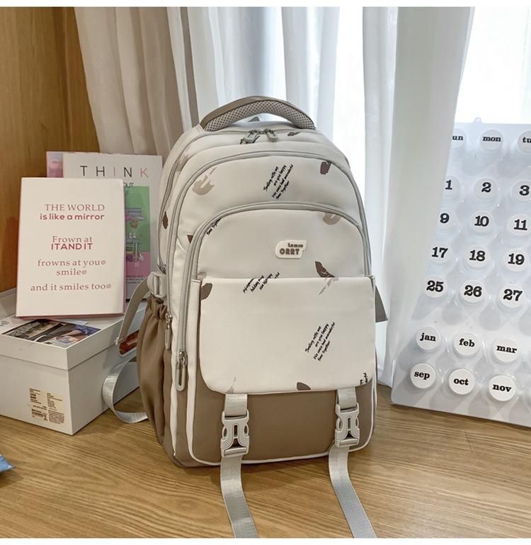 School bag female cute cartoon printed puppy middle school student backpack large capacity versatile soft girl backpack темно-коричневого кольору
School bag female cute cartoon printed puppy middle school student backpack large capacity versatile soft girl backpack темно-коричневого кольору