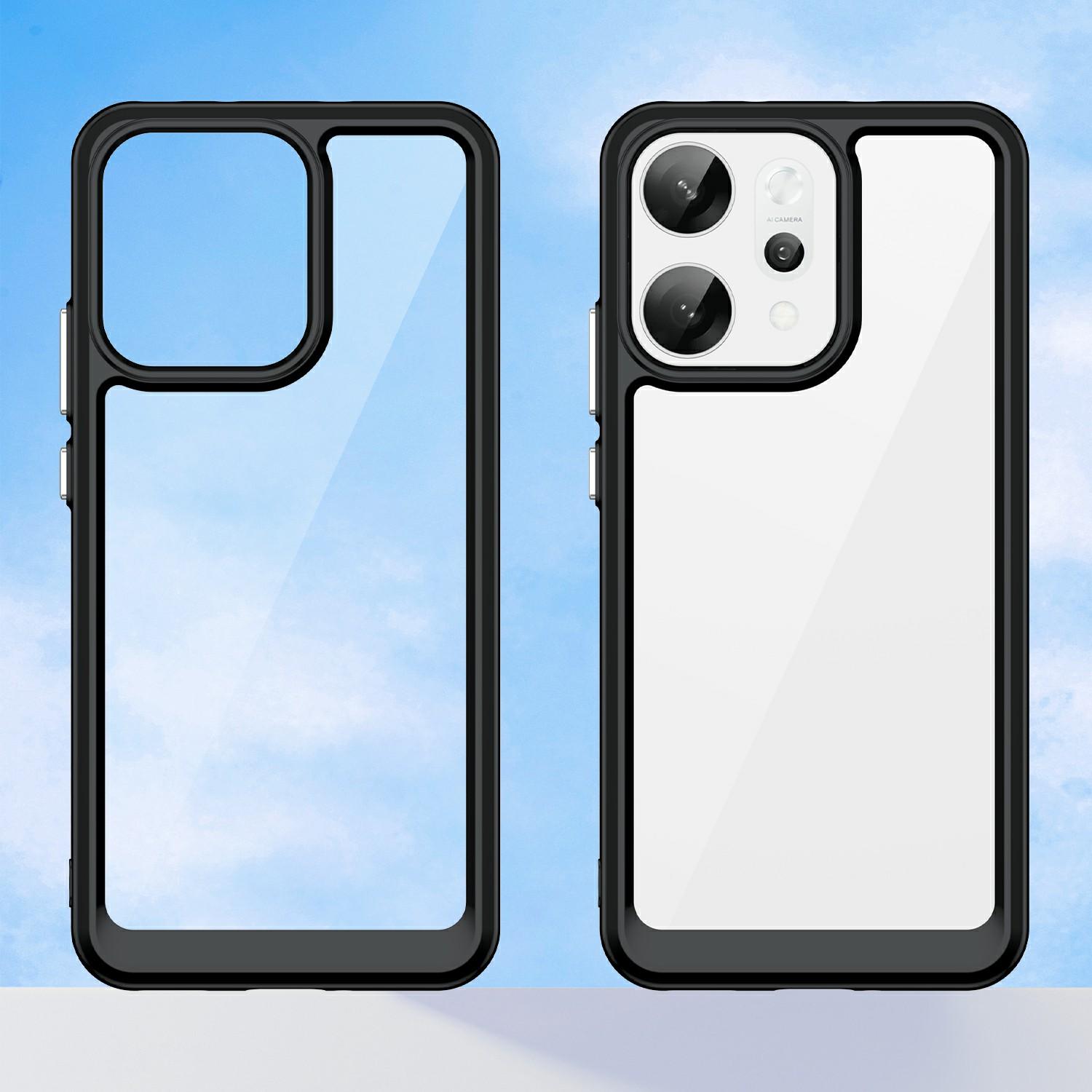 For Oppo Reno14 Pro 5G (Global) Case TPU+Acrylic Protective Clear Phone Cover Transparent
For Oppo Reno14 Pro 5G (Global) Case TPU+Acrylic Protective Clear Phone Cover Transparent