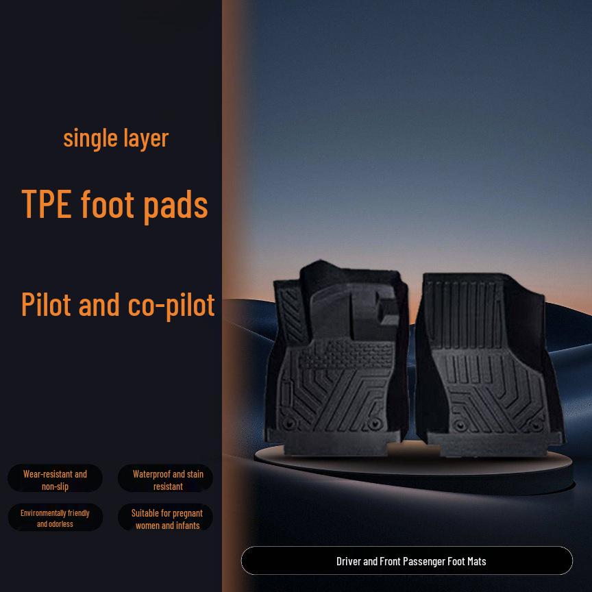 Nano 06 Floor Mats: TPE Surround for 25 Models - Includes Driver s Seat, Carpet Floor Mat, Foot Pad, and Trunk Mat. 2025 Nano 06 Rice Grain Pattern Upgrade
Nano 06 Floor Mats: TPE Surround for 25 Models - Includes Driver s Seat, Carpet Floor Mat, Foot Pad, and Trunk Mat. 2025 Nano 06 Rice Grain Pattern Upgrade