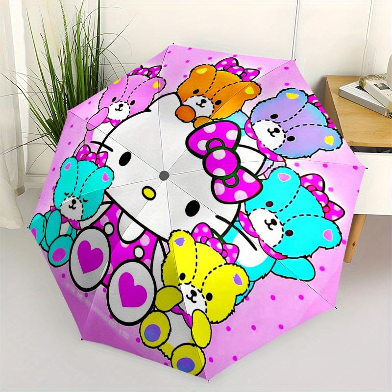 Hello Kitty, Teddy Bears Automatic Open/Close Umbrella-Cute Umbrella with Cute Design, Portable 3-Fold Compact Umbrella for Men & Women, Hal
Hello Kitty, Teddy Bears Automatic Open/Close Umbrella-Cute Umbrella with Cute Design, Portable 3-Fold Compact Umbrella for Men & Women, Hal