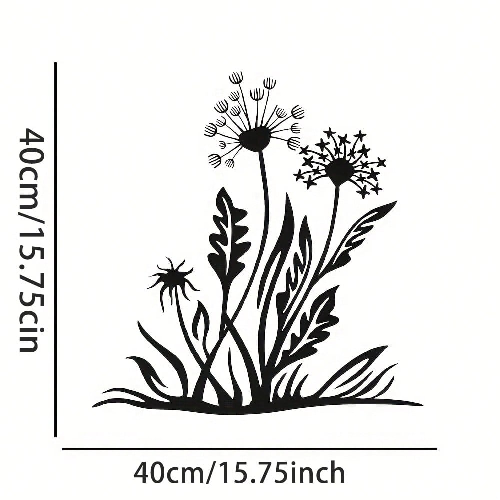 Metal Dandelion Plaque Signage Wall Art for Home Office Bar Decor чорний
Metal Dandelion Plaque Signage Wall Art for Home Office Bar Decor чорний