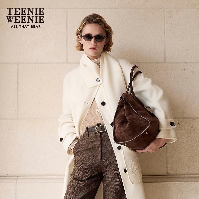 Teenie Weenie Women s Detachable Scarf Wool Blend Coat S
Teenie Weenie Women s Detachable Scarf Wool Blend Coat S