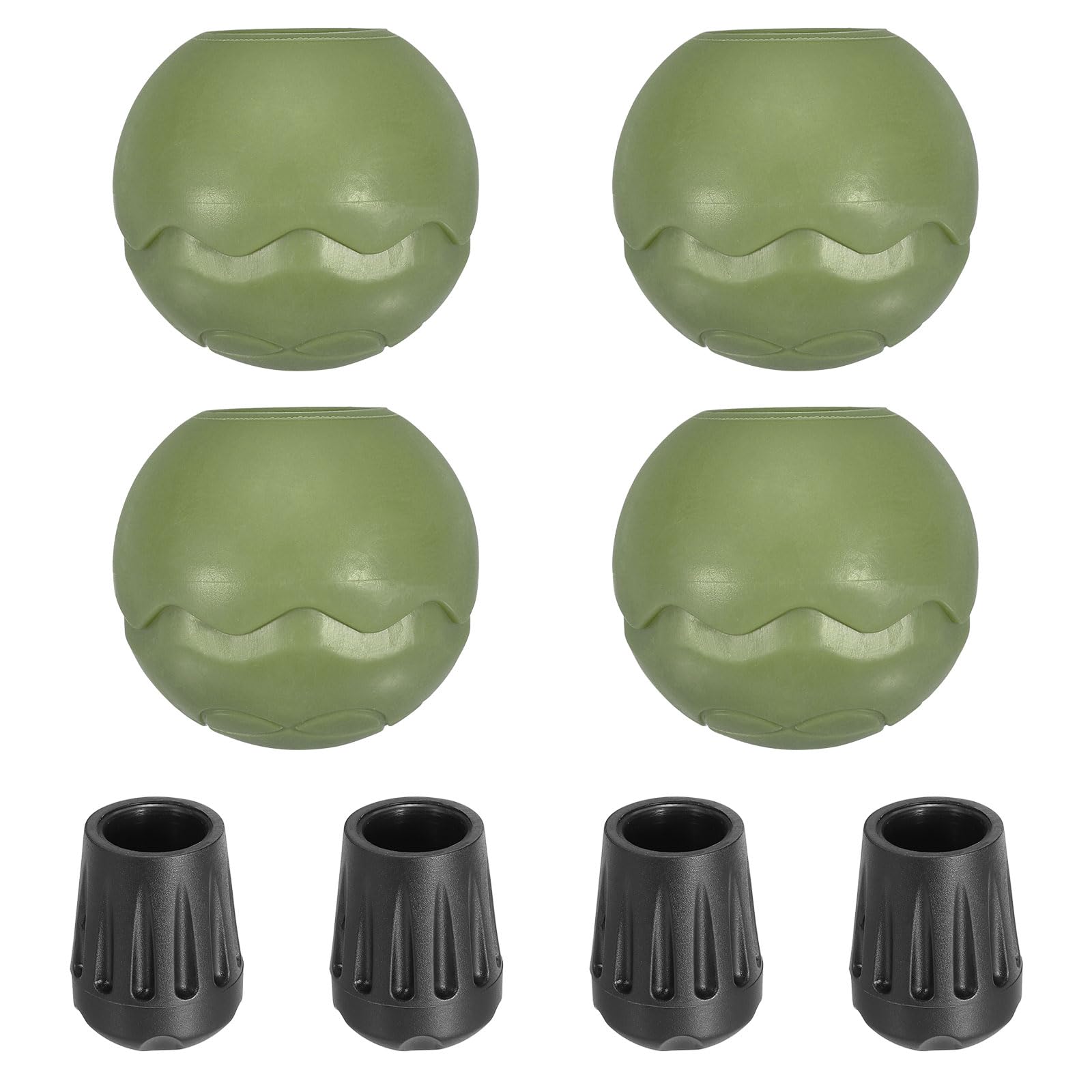 PATIKIL Chair Leg Replacement Set of 4 TPE for Outdoor Camping Chair Leg Tip Ball Cap Folding Chair Leg Bottom Protection Suitable for Chair Legs зелений
PATIKIL Chair Leg Replacement Set of 4 TPE for Outdoor Camping Chair Leg Tip Ball Cap Folding Chair Leg Bottom Protection Suitable for Chair Legs зелений