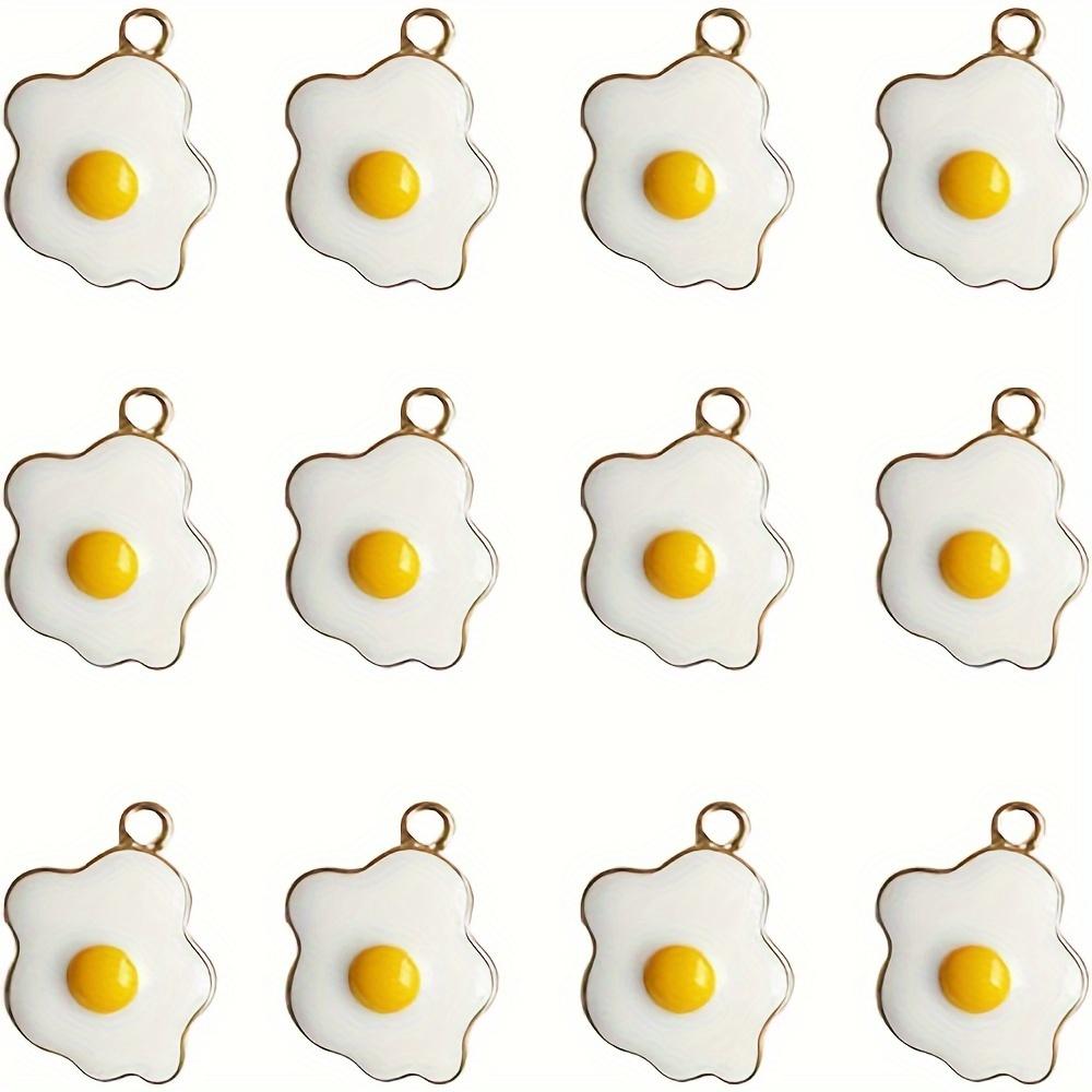 5/10/20pcs Alloy Drip Oil Fried Egg Pendant Boiled Egg Swinging Pendant Accessories DIY Bracelet Necklace Earring Accessories 5pcs
5/10/20pcs Alloy Drip Oil Fried Egg Pendant Boiled Egg Swinging Pendant Accessories DIY Bracelet Necklace Earring Accessories 5pcs