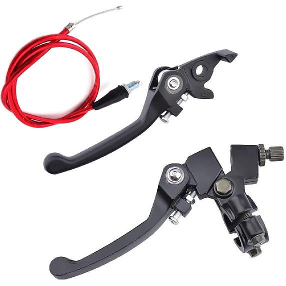 KAKO Clutch Brake Handle Levers for 22mm 7/8 inch Handlebar, Fit for 110cc 125cc 140cc TTR SSR Xmotos Apollo 125 Pit Dirt Bike CRF50 CRF70 Motor Bike
KAKO Clutch Brake Handle Levers for 22mm 7/8 inch Handlebar, Fit for 110cc 125cc 140cc TTR SSR Xmotos Apollo 125 Pit Dirt Bike CRF50 CRF70 Motor Bike