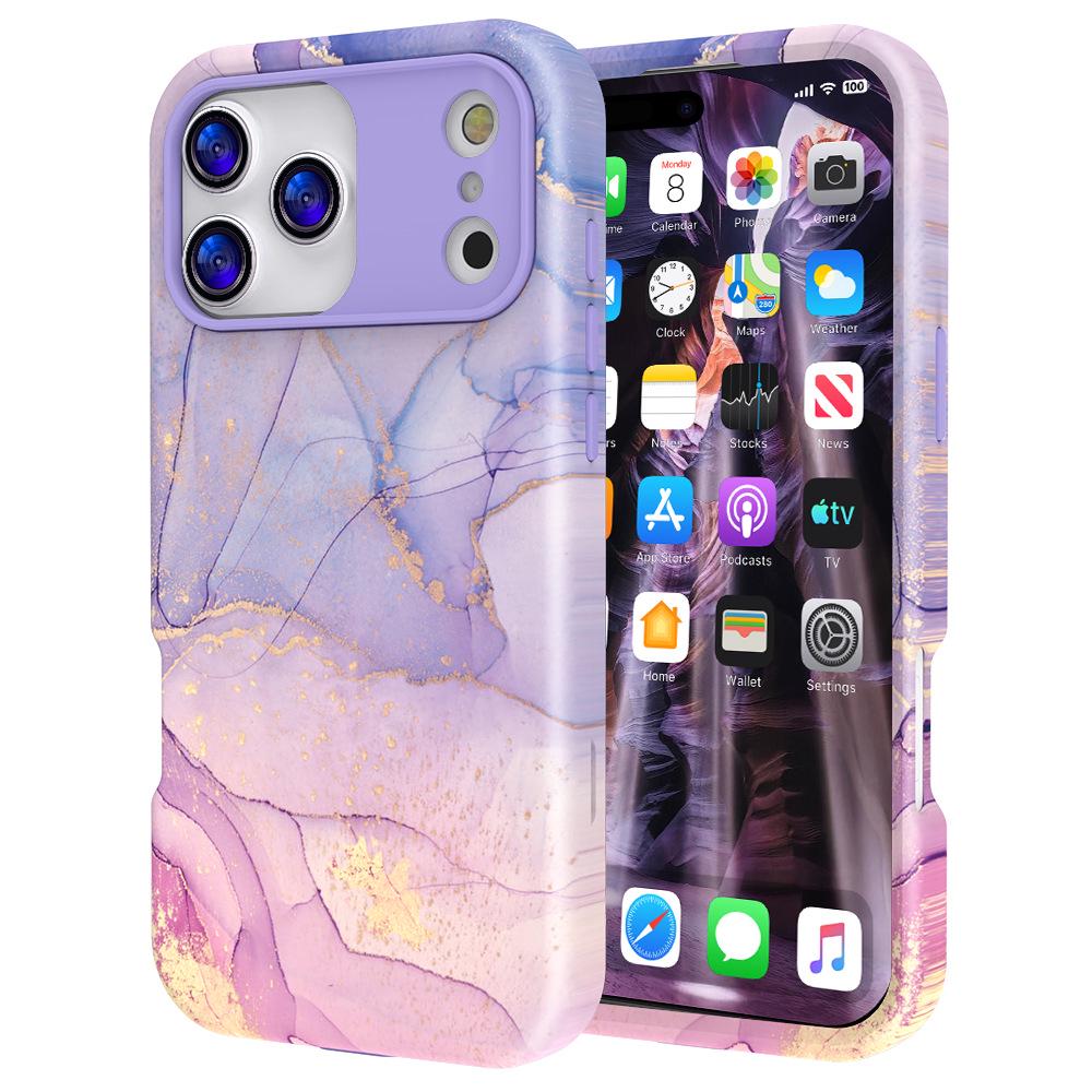 iPhone 17 Pro Marble Full-Coverage Drop-Proof Protective Case iPhone 16 Pro
iPhone 17 Pro Marble Full-Coverage Drop-Proof Protective Case iPhone 16 Pro
