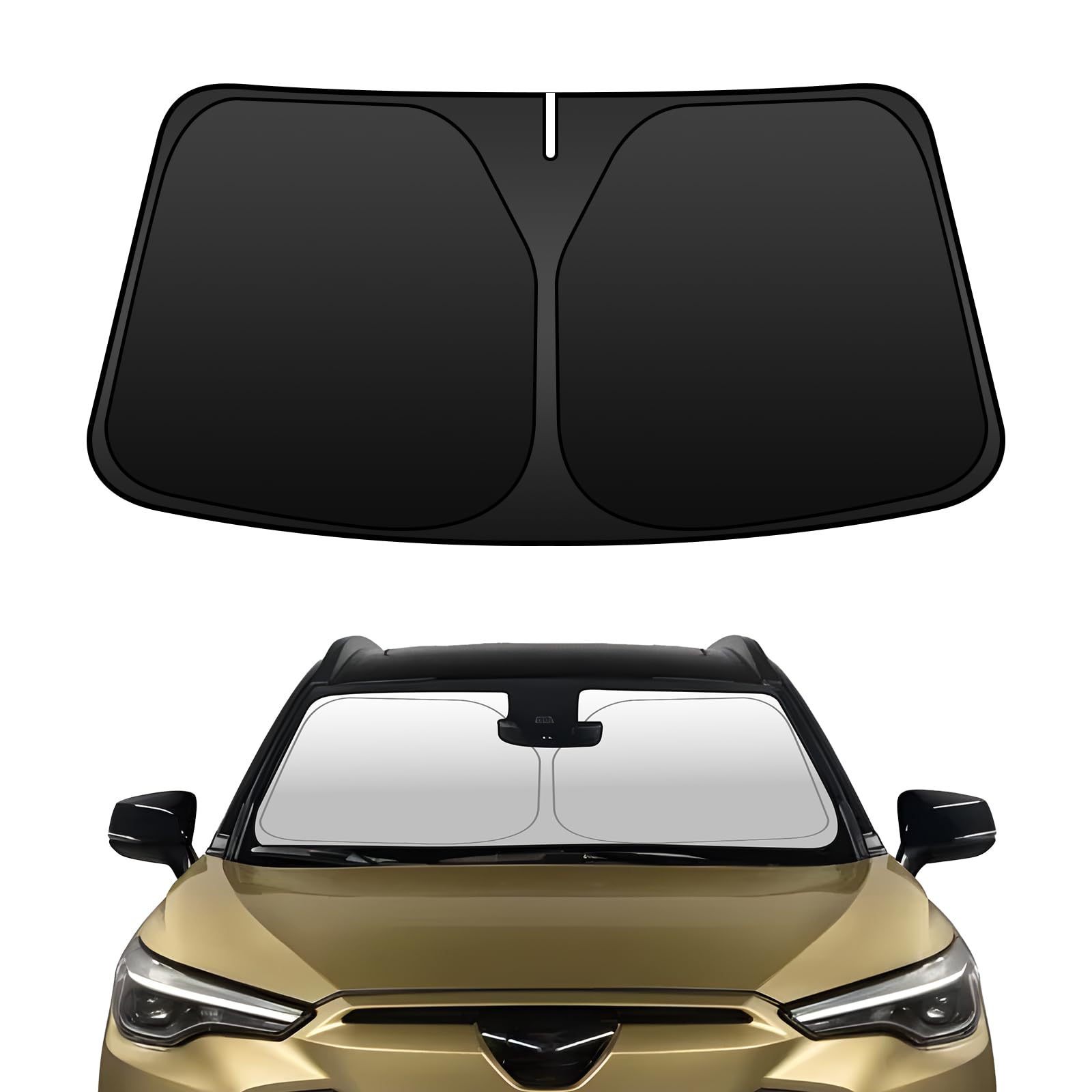 для всех автомобилей BLUESEATEC Toyota Corolla Cross 10 Серии Солнцезащитный козырек на лобовое стекло Защита от солнца от света тепла УФ-лучей солнца компактный приватность индивидуальная деталь [Доступно чёрный
для всех автомобилей BLUESEATEC Toyota Corolla Cross 10 Серии Солнцезащитный козырек на лобовое стекло Защита от солнца от света тепла УФ-лучей солнца компактный приватность индивидуальная деталь [Доступно чёрный