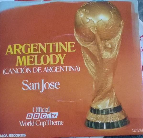 7inch Record SAN JOSÉ - Argentine Melody (Canción De Argent MCA369PROMO MCA Records 1978 UK Soundtracks & Musicals Used
7inch Record SAN JOSÉ - Argentine Melody (Canción De Argent MCA369PROMO MCA Records 1978 UK Soundtracks & Musicals Used