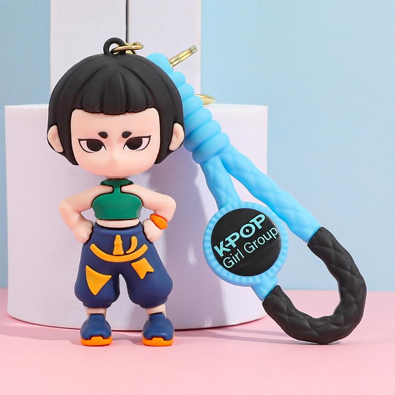 New PVC Figure Keychain, KPOP Demons Hunters Keychain, Tiger Character Cute Harajuku Style Key Ring for Kids & Fans Halloween
New PVC Figure Keychain, KPOP Demons Hunters Keychain, Tiger Character Cute Harajuku Style Key Ring for Kids & Fans Halloween